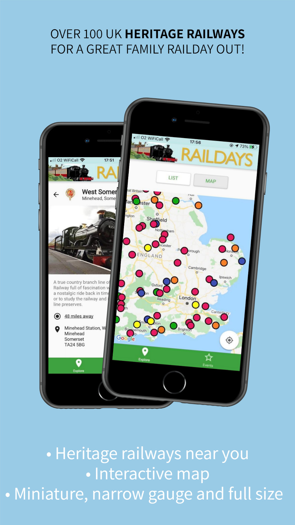 Raildays App Screenshot #1